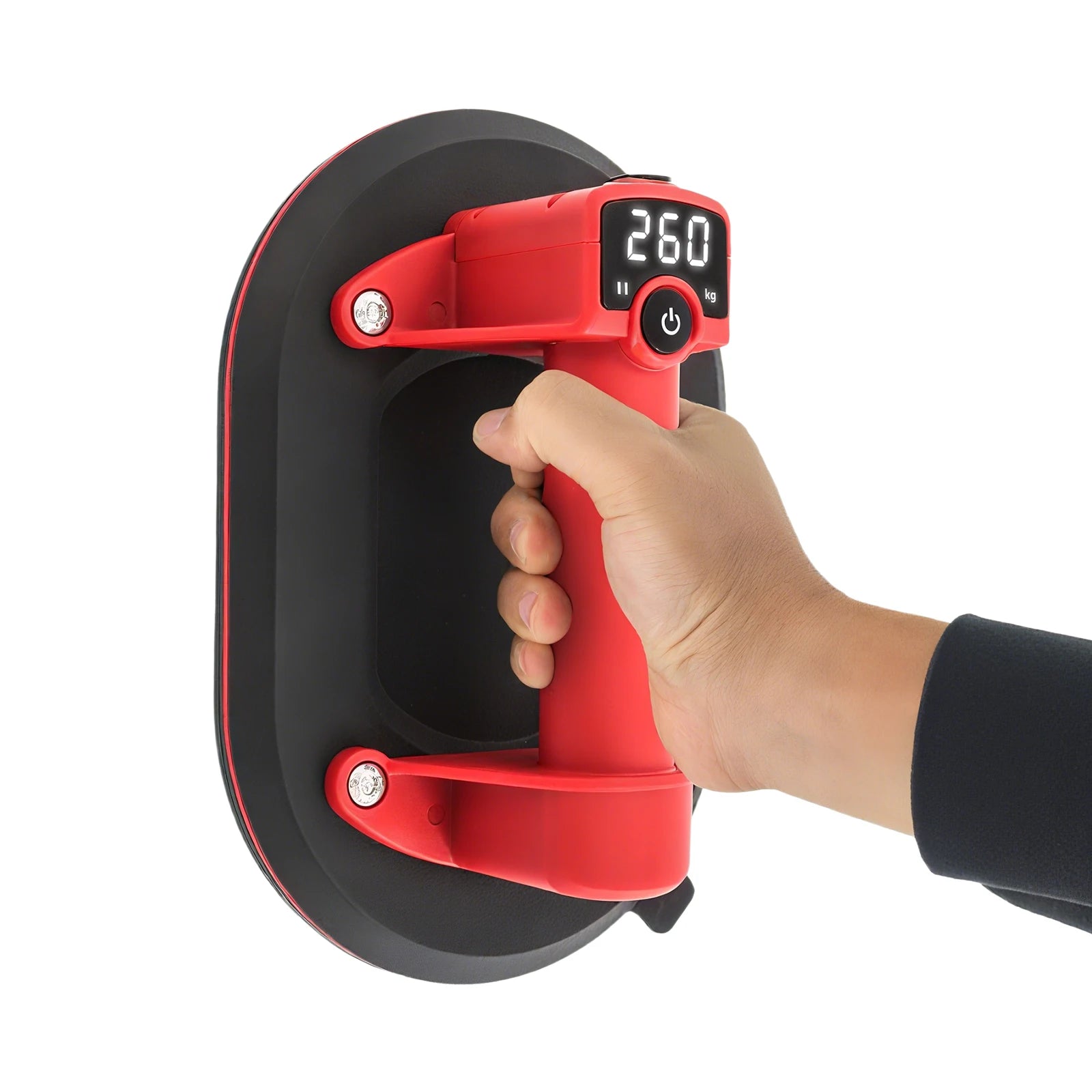 260kg Electric Vacuum Suction Cup Lifter with Digital Display Rechar