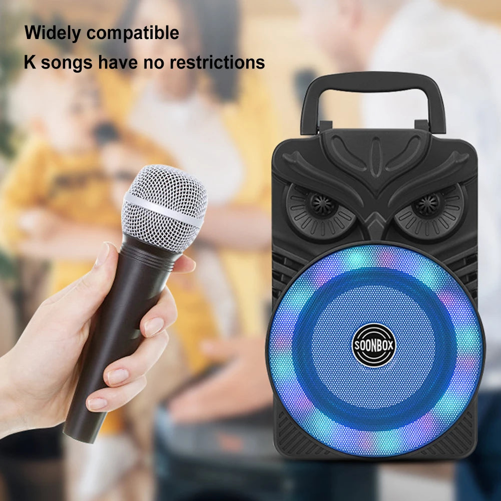 HiFi Stereo Subwoofer Bluetooth – Compatible Support TF Card Portabl