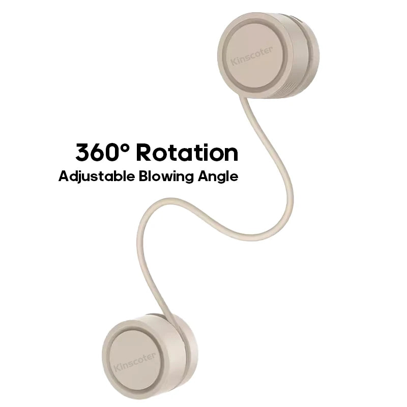 Hanging Neck Fan Power Ventilador Bladeless Neckband Fan Portable Mi