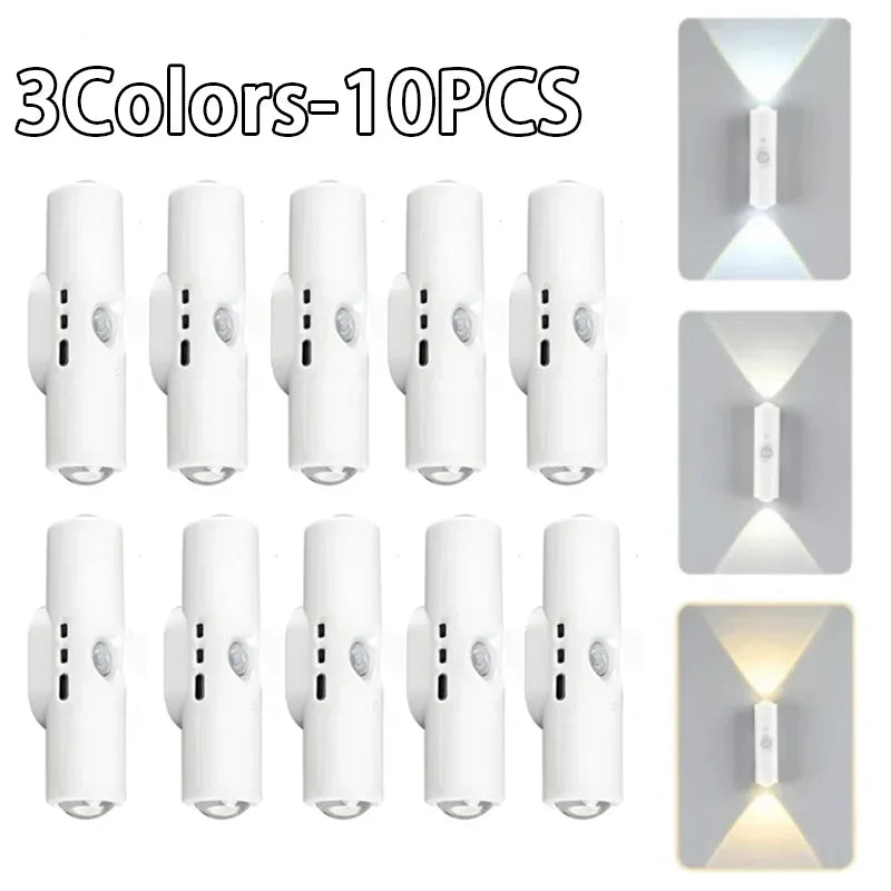 3/7Colors Magnetic Mount Color Changing Night Light with Human Body