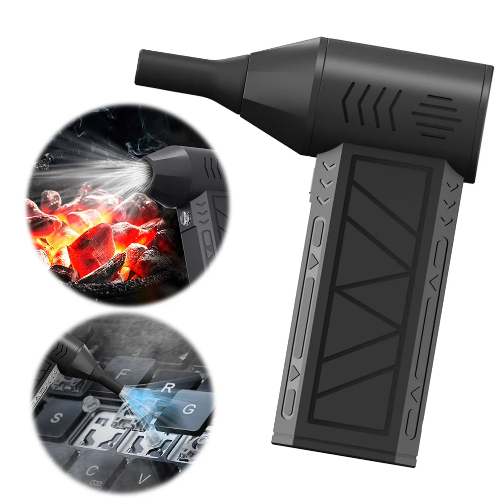 Mini Turbo Jet Fan 110000RPM Electric Air Duster with Light Air Blow