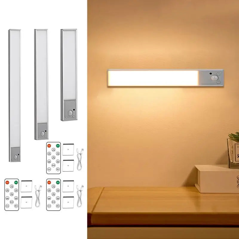Led Under Cabinet Lights Intelligent Under Counter Lighting USB Rech