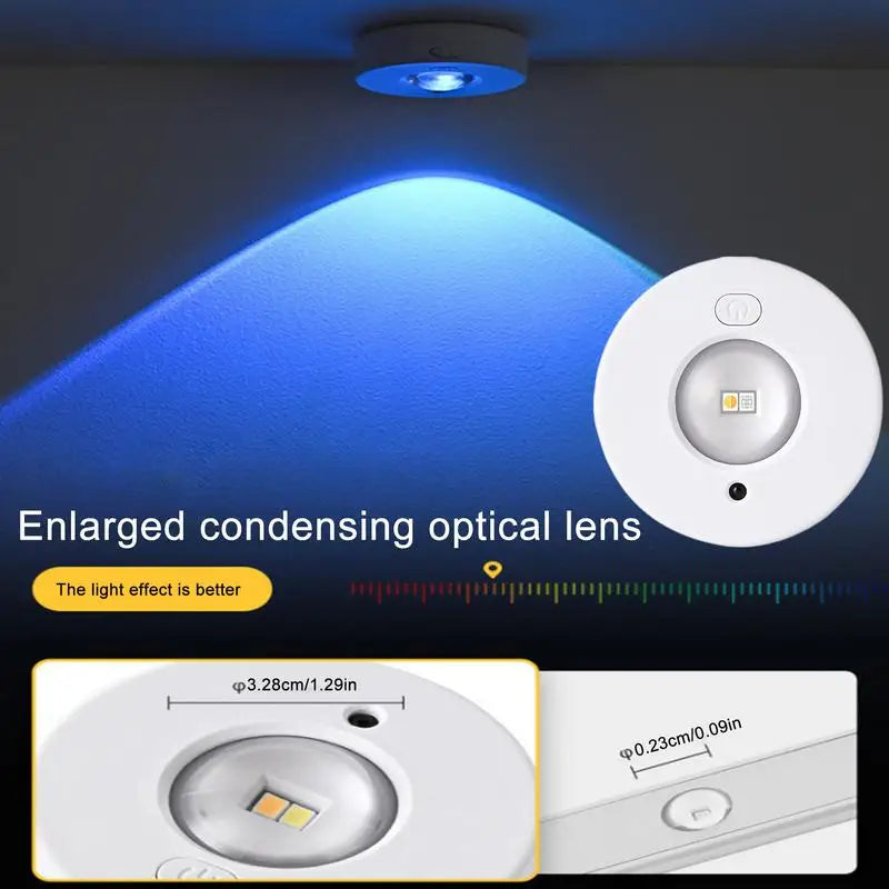 Puck Lights with Remote Magnetic Under Cabinet Indoor Lighting 500mA