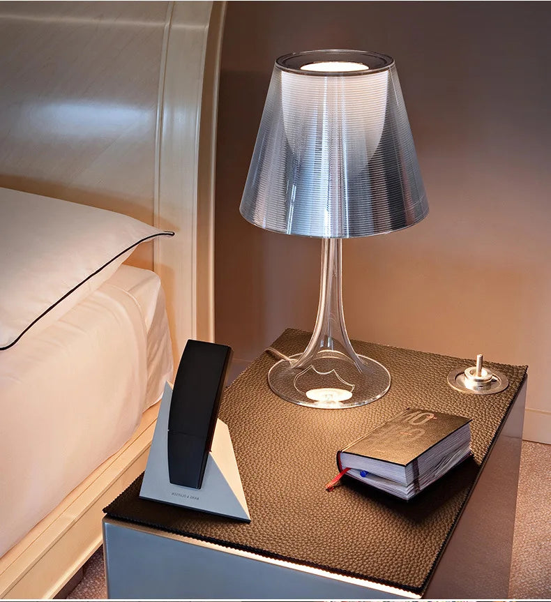 Modern Simple Table Lamp Transparent Acrylic Table Lamps for Living
