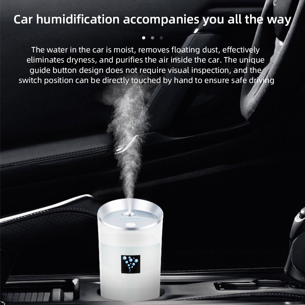 300ml USB Aromatherapy Humidifier 2 Colors Mini Cup Body Diffuser wi