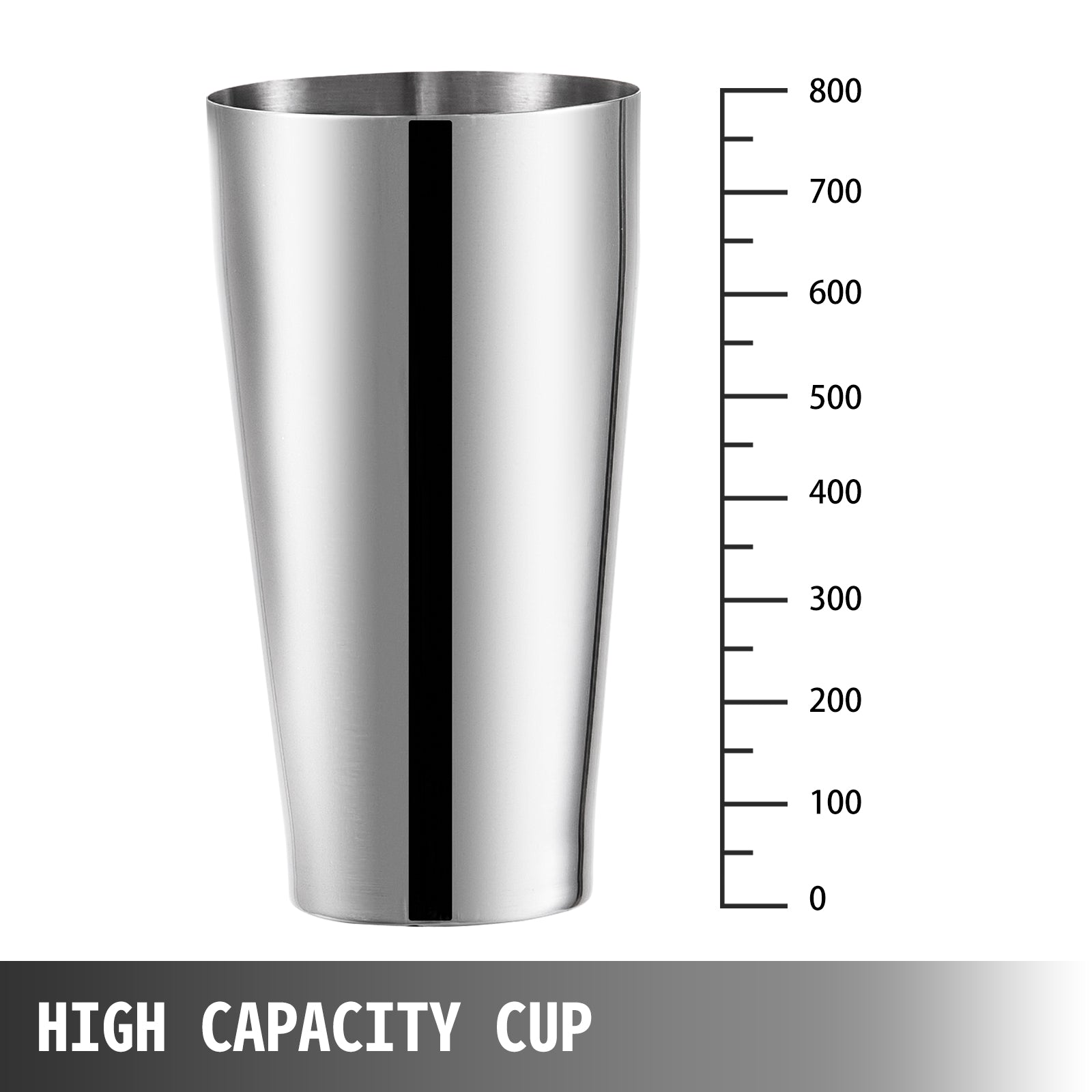 SucceBuy Commercial Milkshake Machine 800ml Stainless Steel Electric